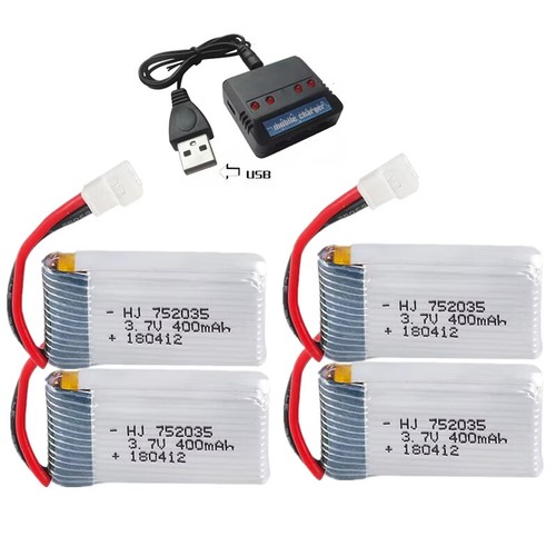 Batteria lipo 7v 400mah - lipo, 3.7v